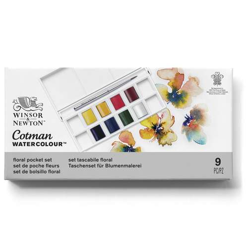 WINSOR & NEWTON™ Cotman™, Themen-Sets mit 8 halben Näpfchen